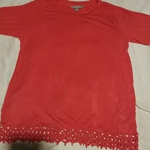Dark Orange Blouse
